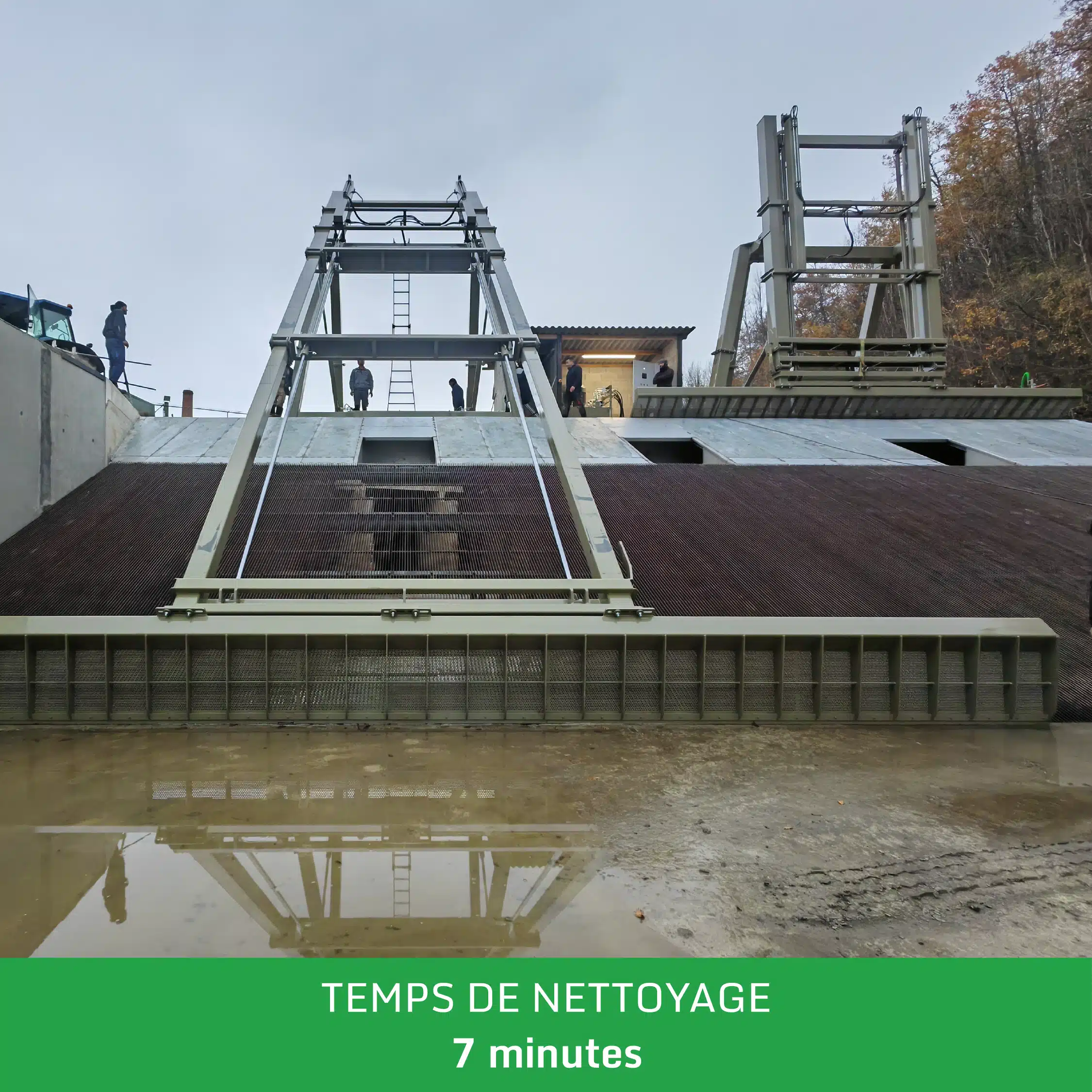 cycle de nettoyage en 7 minutes